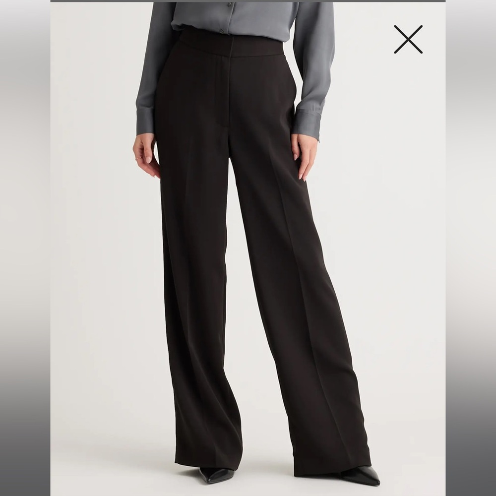 Quince Stretch Crepe Classic Trousers